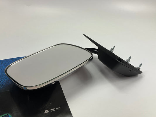 K Source H3691 Stainless Steel Manual Fold-away Left Driver Side Mirror 15697331
