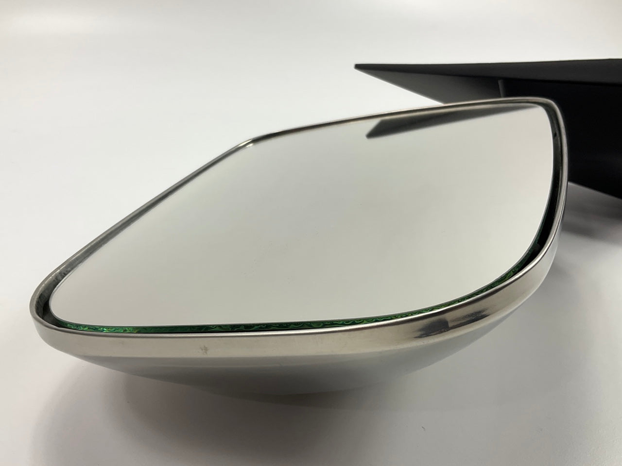 K Source H3691 Stainless Steel Manual Fold-away Left Driver Side Mirror 15697331