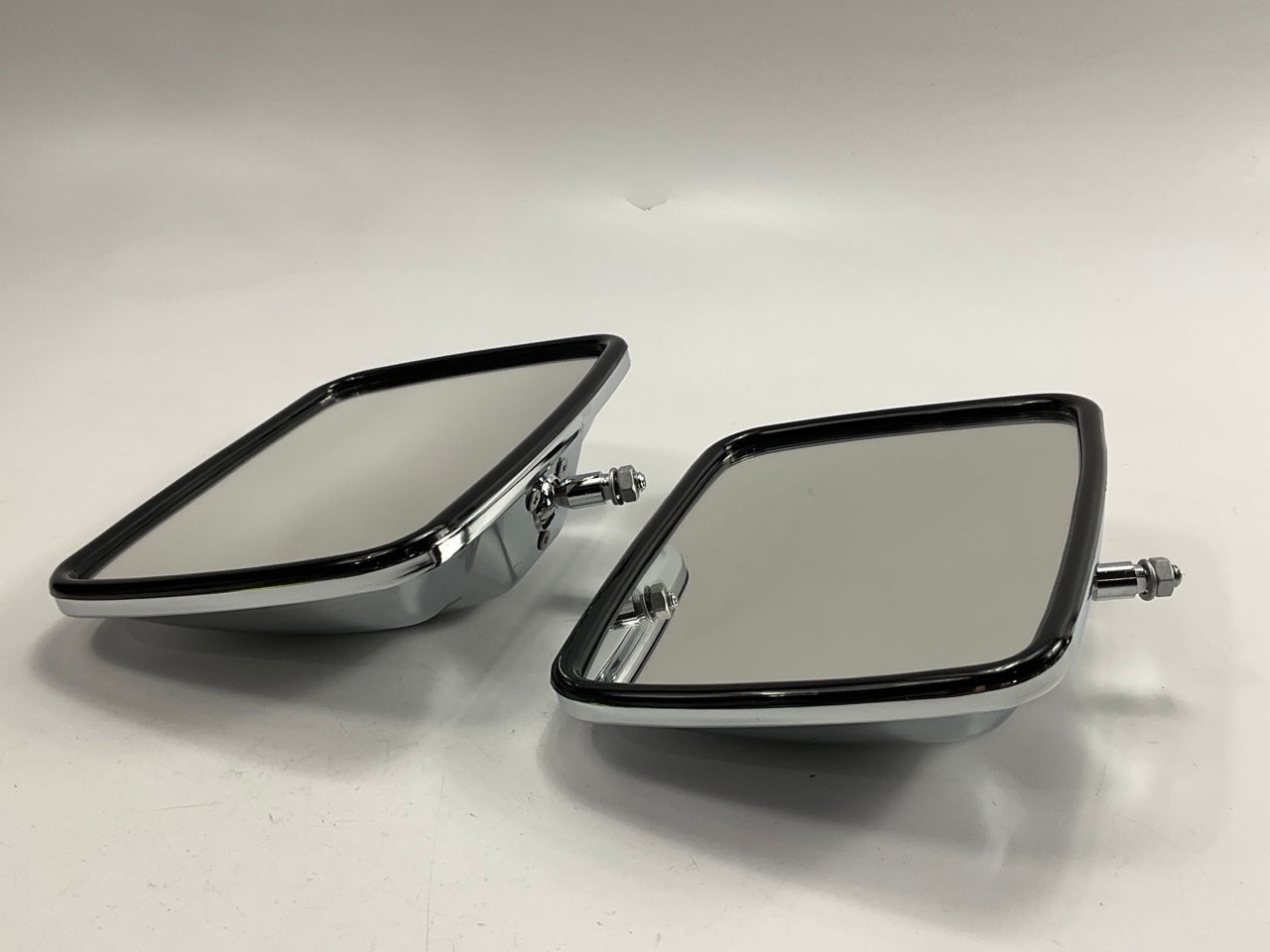 (2) K Source RH067 Replacement Mirror Head, Adjustment Chrome 5-1/2 X 7-1/2''