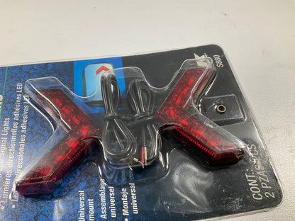 K Source S880 Stick On LED Turn Signal Lights Arrow Blinker Set
