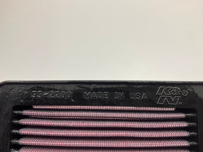 K&N 33-2200 Direct-Fit Replacement High-Flow Air Filter, Washable & Reusable