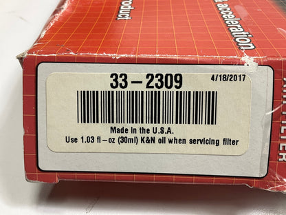 K&N 33-2309 Washable High-Flow Air Filter For 2009-15 Honda Pilot, 05-10 Odyssey