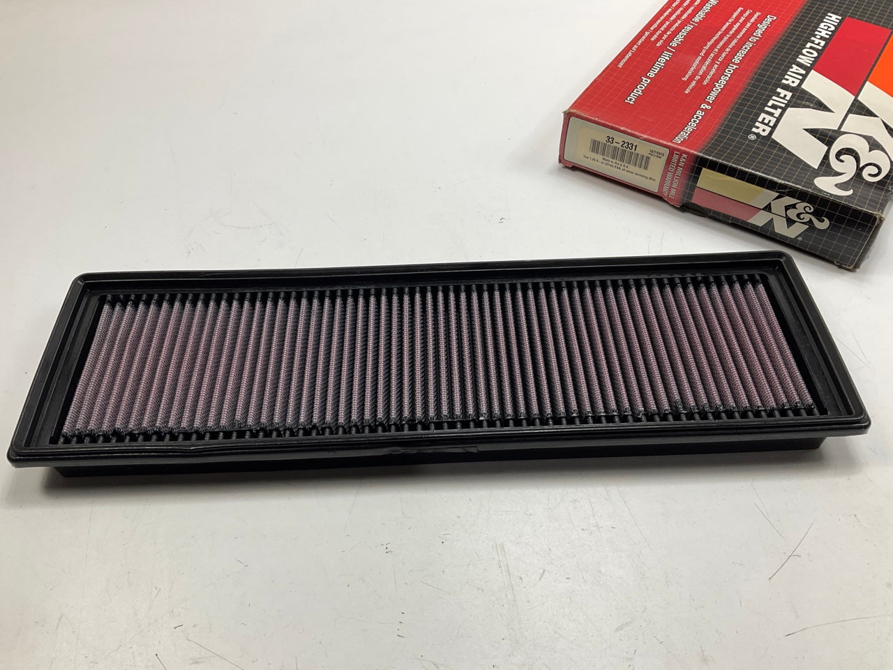 K&N 33-2331 High Flow Performance Replacement Air Filter - Washable & Reusable