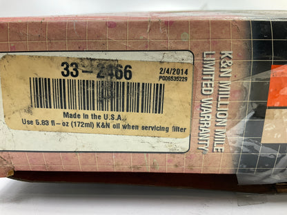K&N 33-2466 Performance Direct-Fit Air Filter  11-16 Silverado 2500 3500 HD 6.6L