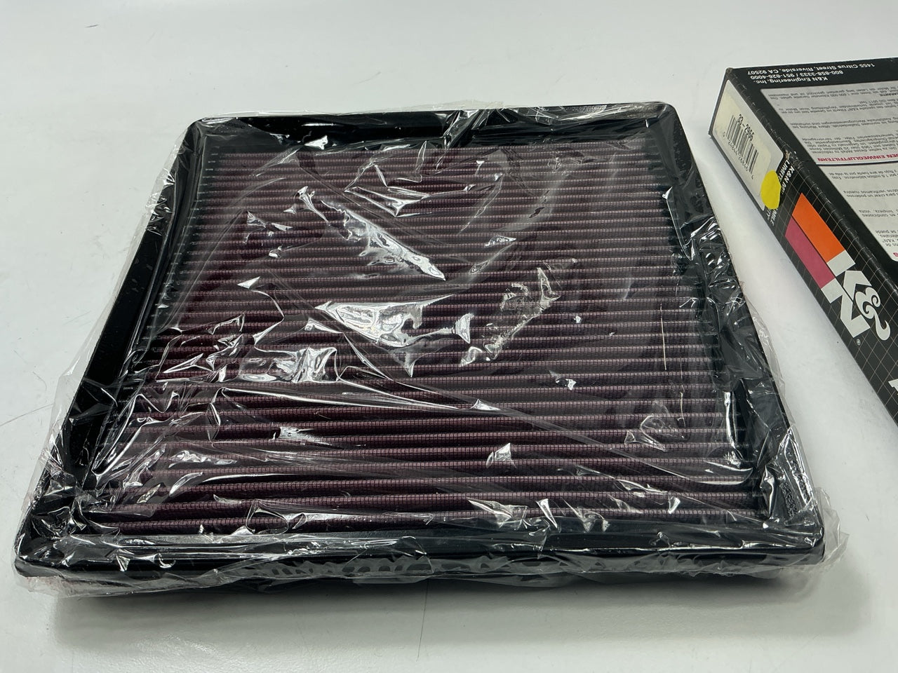 K&N 33-2966 High Flow Performance Air Filter - Washable & Reusable