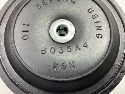 K&N 54-1040 High Flow Air Filter W/ Cover Generator Air Compressor, 1-3/4'' Inlet
