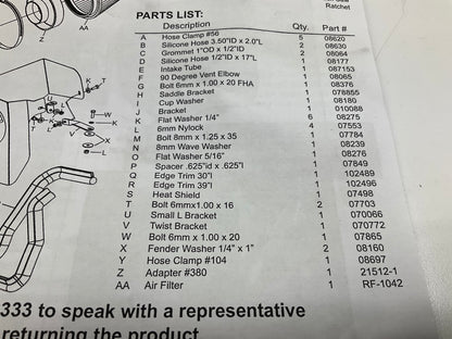 K&N 57-1542 Cold Air Intake System For 2005-19 Chrysler 300, 08-19 Challenger V8