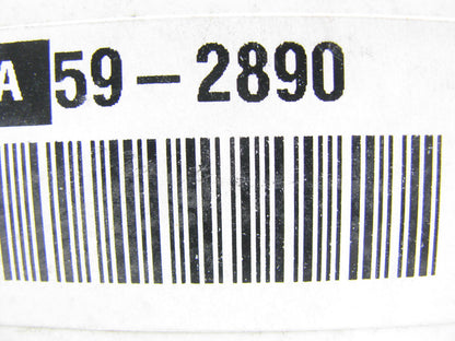 K&N 59-2890 Stainless Steel Marine Flame Arrestor 8'' X 5.5'' Oval Dual 2.5'' Inlet