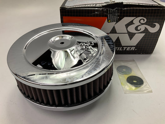 K&N 60-1050 Round Air Filter Cleaner Assembly 2.625'' INLET 7'' DIAMETER X 2'' TALL