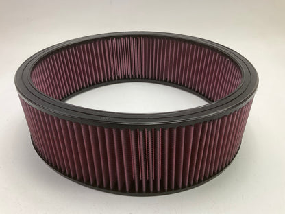 K&N 61-4010 Flow Control Air Cleaner Assembly W/ Washable Filter - 4-3/4'' X 14''