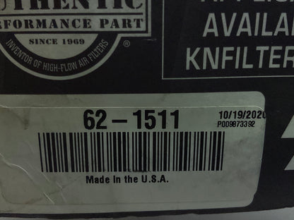 K&N 62-1511 Clamp On Crankcase Vent Filter - 1'' Flange, 3'' OD X 2.5'' Tall