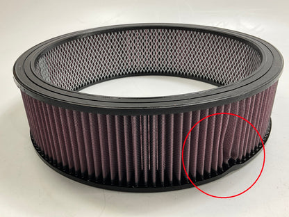 Cosmetic Damage, SEE ACTUAL PHOTOS - K&N 63-1007-1 Air Cleaner & Filter