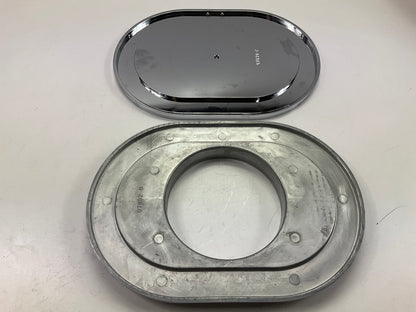 K&N 66-1570 Performance Custom 66 Oval Air Cleaner Assembly W/ High Flow Filter