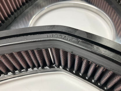 K&N 66-5080F Custom Air Cleaner Assembly With Air Filter, 5-1/8'' Neck Flange