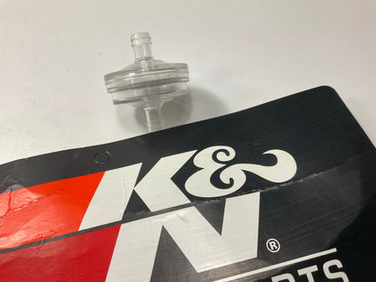 K&N 81-0240 Stainless Mesh In-Line Fuel Filter - 5/16'' Flange, 1-3/4'' Long