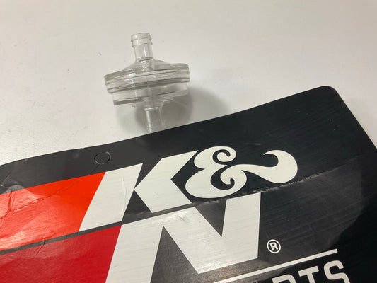 K&N 81-0240 Stainless Mesh In-Line Fuel Filter - 5/16'' Flange, 1-3/4'' Long