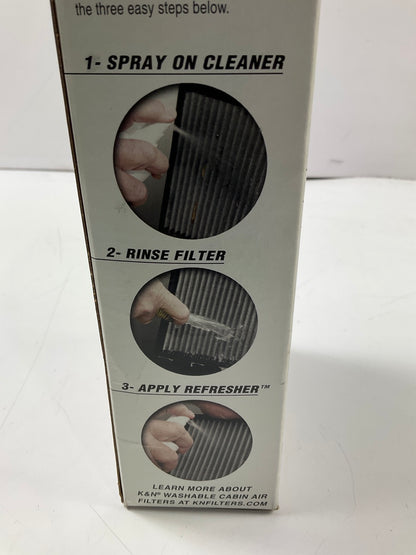 K&N 99-6000 Cabin Air Filter Refresher Cleaning System Kit
