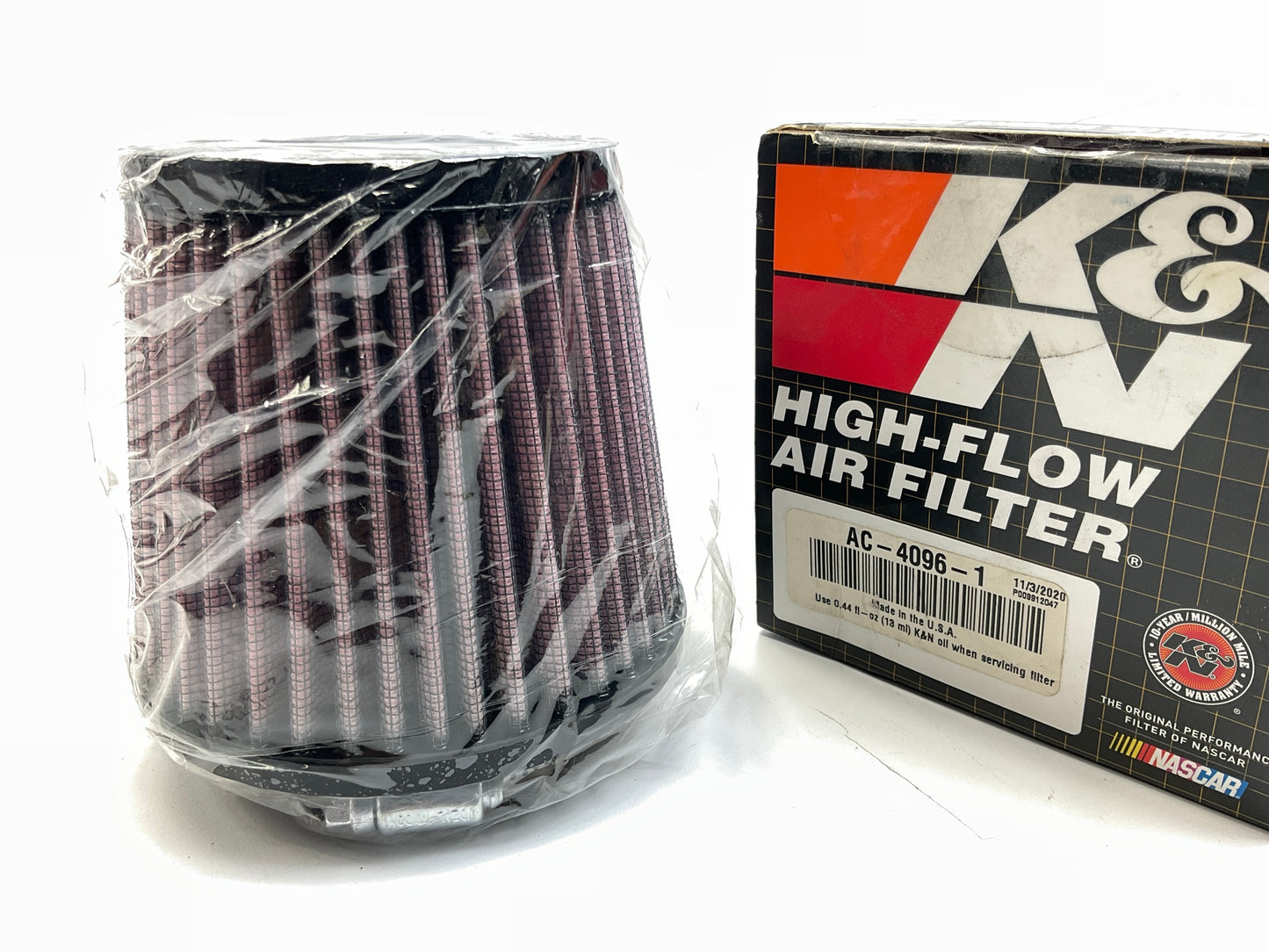 K&N AC-4096-1 High Flow Replacement Air Filter