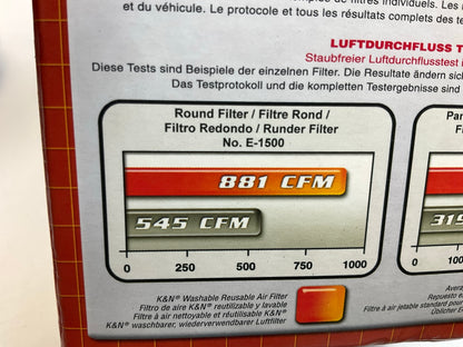 K&N AC-4096-1 High Flow Replacement Air Filter
