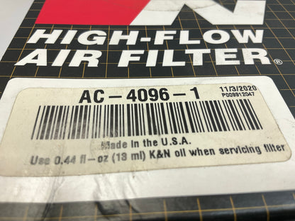 K&N AC-4096-1 High Flow Replacement Air Filter