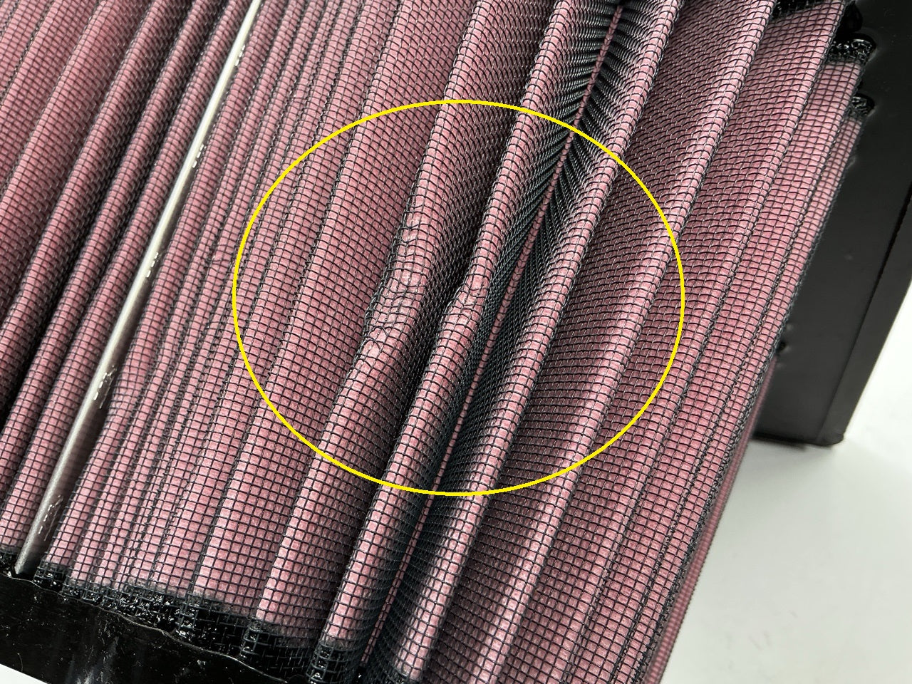 DENTED - K&N E0784 High Flow Air Filter For 07-09 Ram 2500 3500 Cummins Diesel