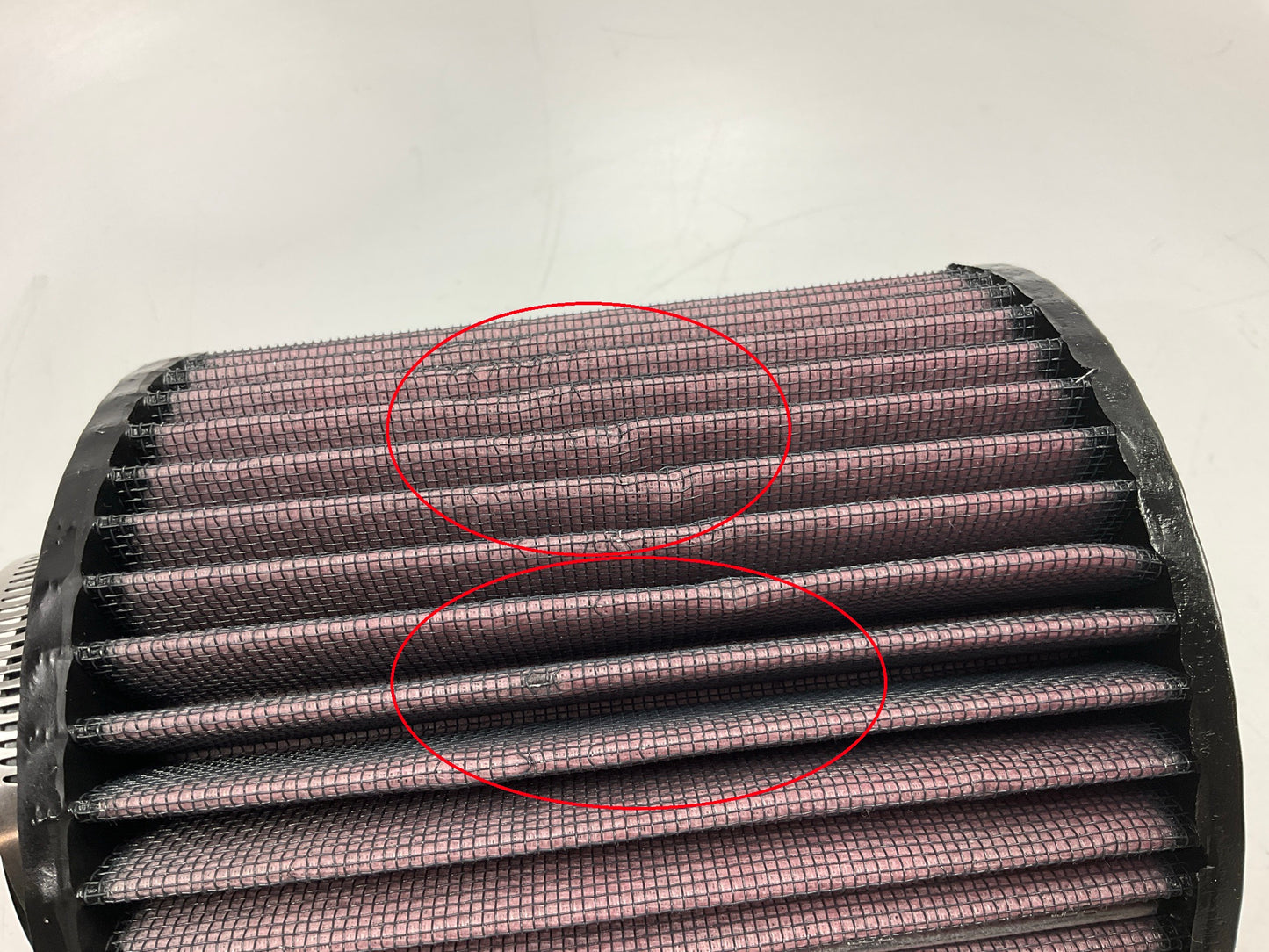 COSMETIC DAMAGE K&N E1006 High Flow Air Filter Washable Reusable For 00-05 Neon