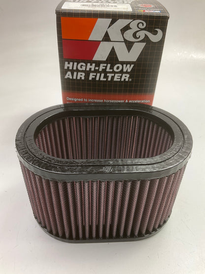 K&N E-3011 6-1/2'' X 4-1/4'' OVAL High Flow Performance Air Filter, 4'' Tall