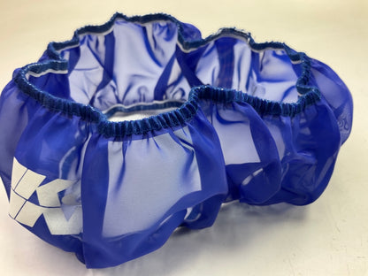 K&N E-3740PL PreCharger Blue Round Air Filter Wrap (14'' ID X 2.25'' H)