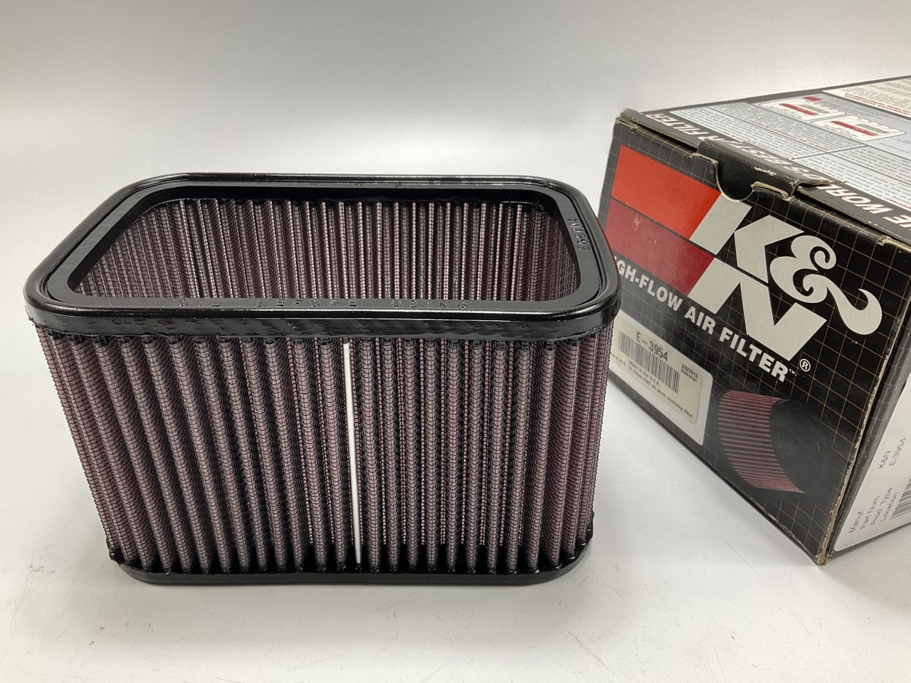 K&N E-3954 Performance Rectangle Air Filter , 6.75'' Long, 4.5'' Wide, 4.125'' Tall