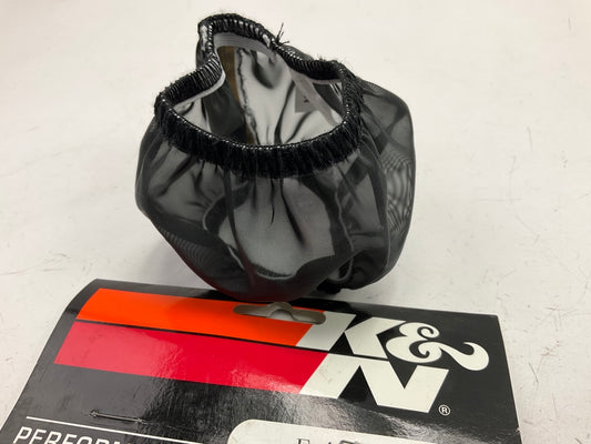 K&N E4515DK DryCharger Oval Black Air Filter Wrap (4'' L X 3'' W X 2'' H) For E4515