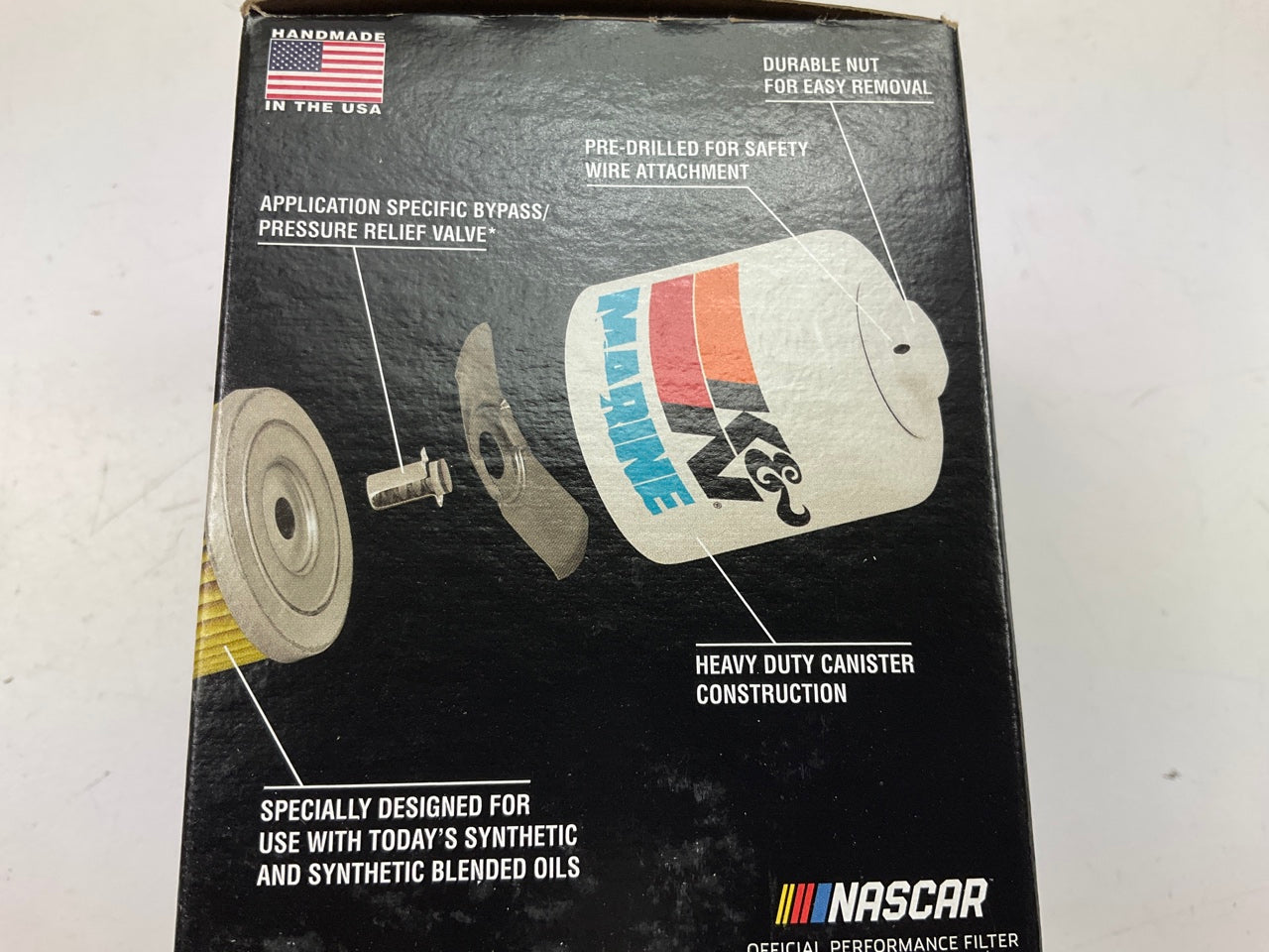 K&N HM-1010 Marine Oil Filter - Replaces Mercruiser 358M0065104, 35822626T2