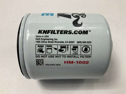 K&N HM1002 Marine Oil Filter - Replaces Yamaha 69J-13440-03-00, 69J-13440-04-00