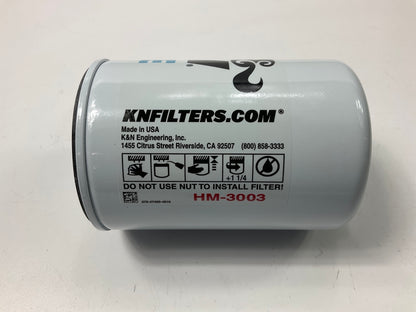 K&N HM3003 Marine Oil Filter - Replaces Wix 51061, Fram PH13A, DG13, L30040