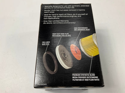 K&N HM3003 Marine Oil Filter - Replaces Volvo Penta 3850559; 3130907