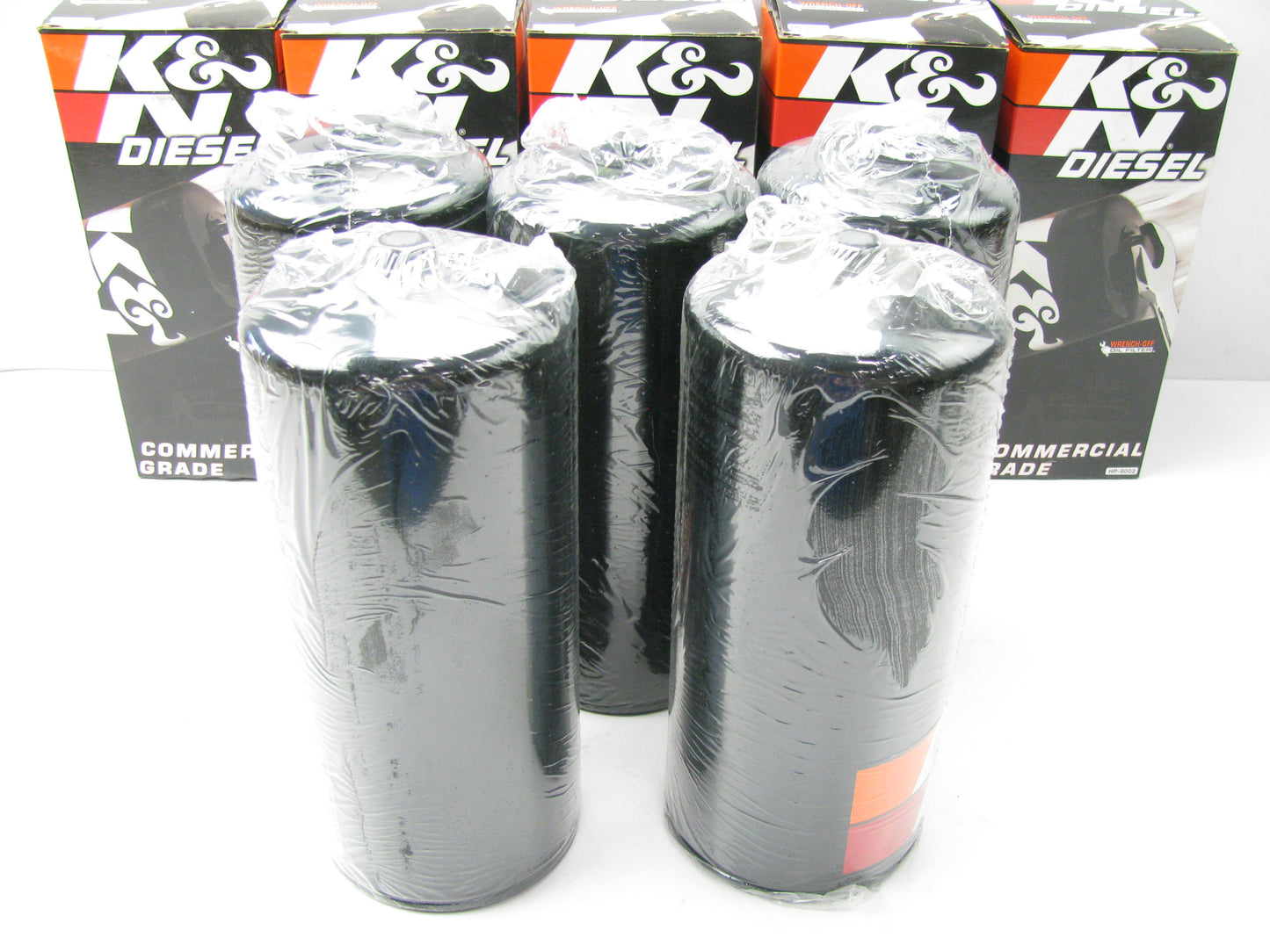 (5) K&N HP-8002 Engine Oil Filters