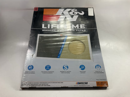 K&N HVC-12430 Washable & Reusable Home Air Filter HVAC 24'' X 30'' X 1''