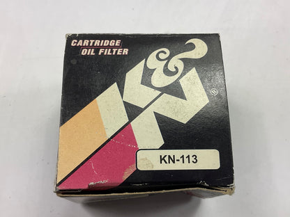 K&N KN-113 Motorcycle Oil Filter - Replaces Honda # 15412HM5A10