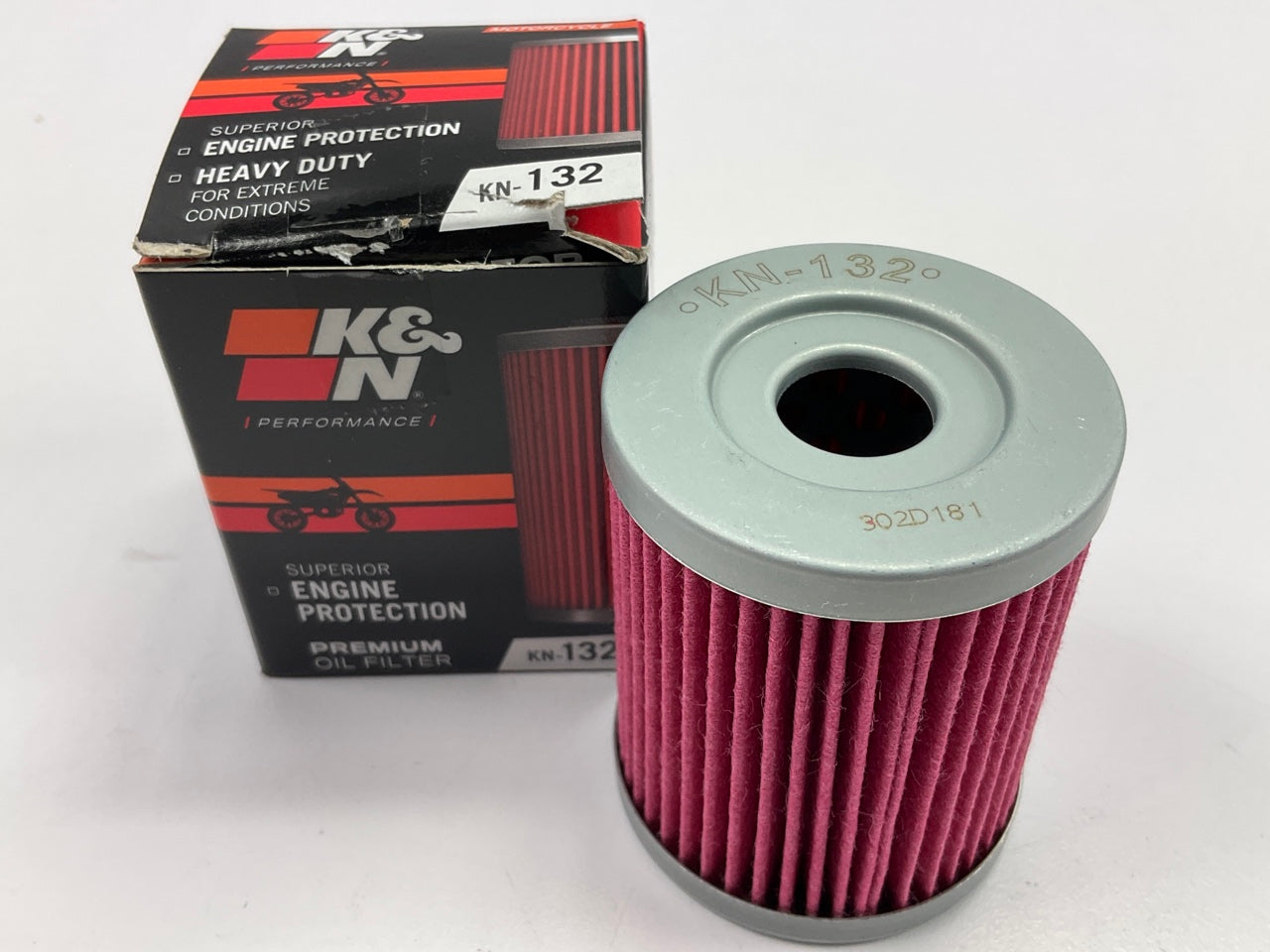 K&N KN132 Cartridge Oil Filter - 3436005, 52010S002, 1651019B00, 1651024501