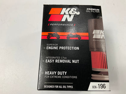 K&N KN196 Performance Oil Filter - Replace Baldwin B1402, Wix 51357, Fram PH5343