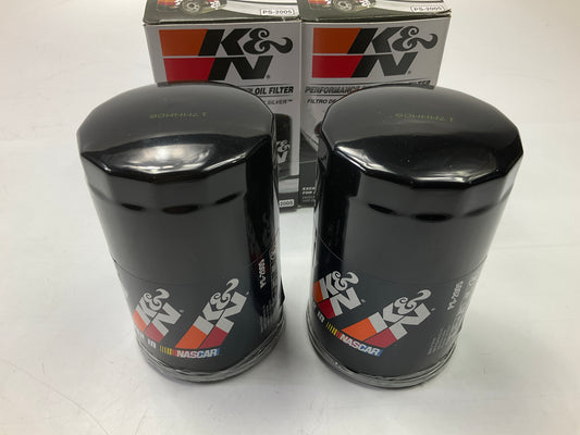 (2) K&N PS2005 Performance Engine Oil Filter