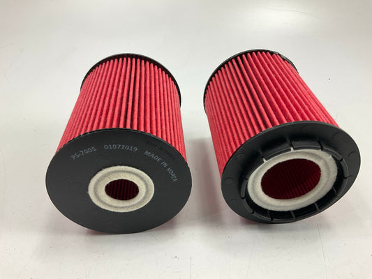 (2) K&N PS7005 Engine Oil Filters