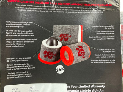 K&N PSA-2753 Engine Air Filter