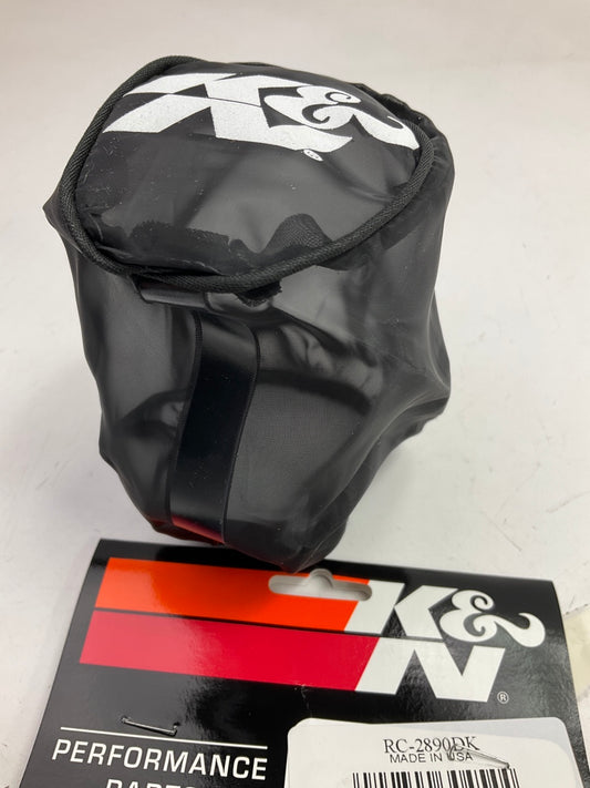 K&N RC-2890DK DryCharger Oval Tapered Black Air Filter Wrap For RC-2890 Filter