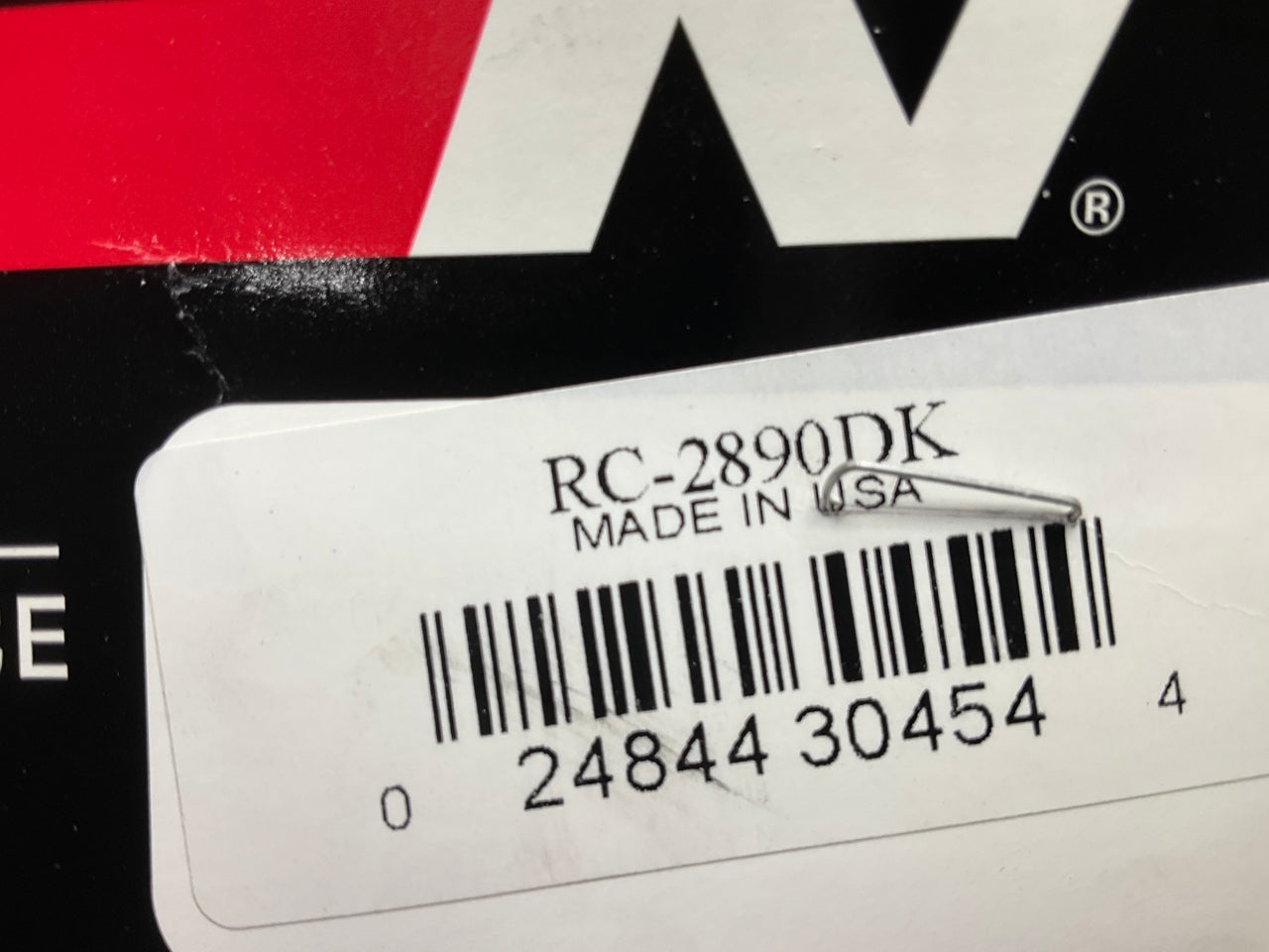 K&N RC-2890DK DryCharger Oval Tapered Black Air Filter Wrap For RC-2890 Filter