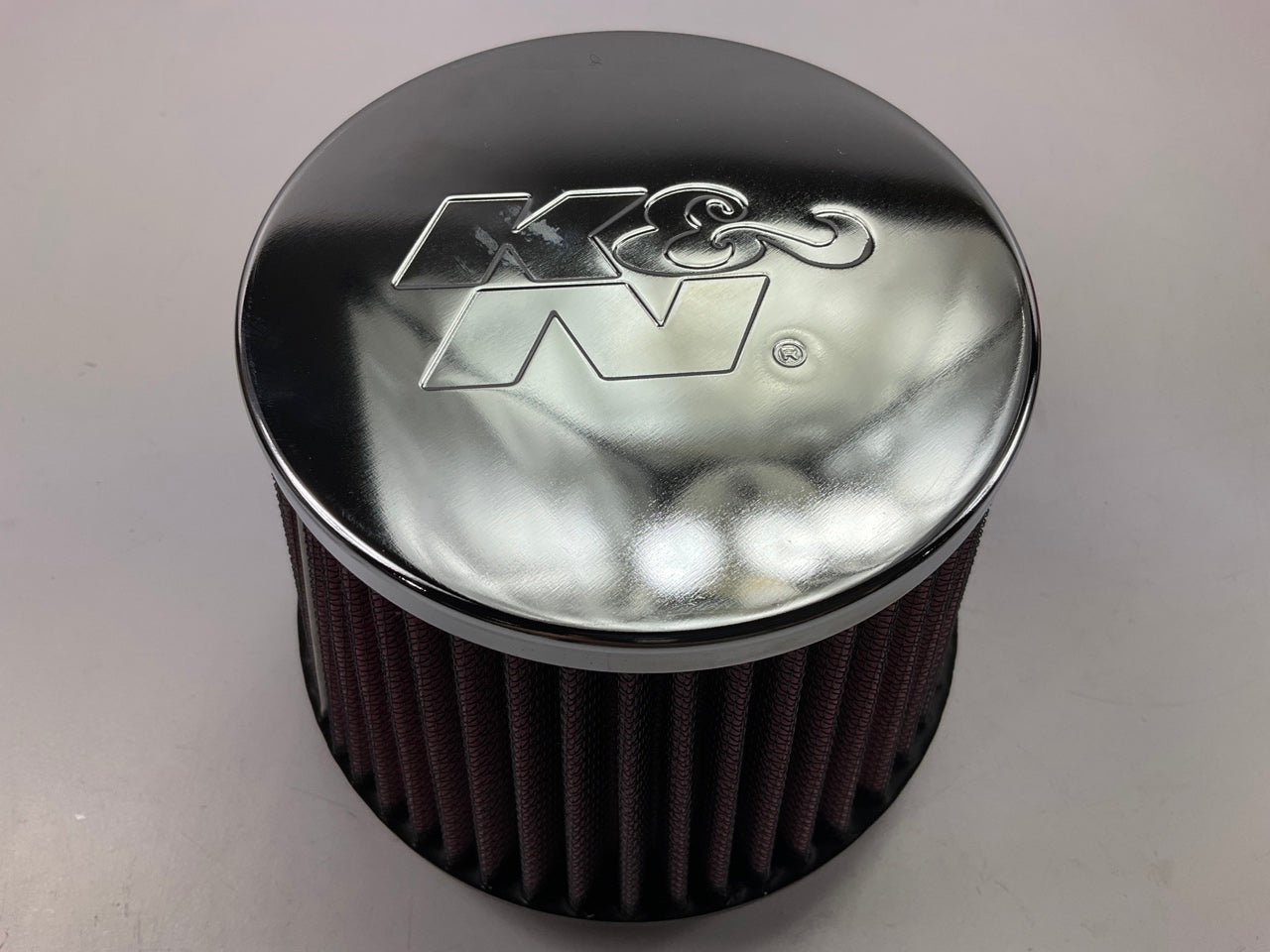 K&N RC-5057 Round Tapered Universal Air Filter (4.5'' T X 5.438'' B X 3.625'' H)
