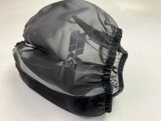 K&N RC-5107DK DryCharger Black Tapered Air Filter Wrap (4.5'' T X 7.5'' B X 6.5'')