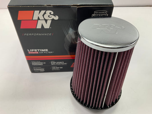 K&N RC-9360 Washable Clamp-On Universal Tapered Air Filter, 2.5'' Flange X 6'' H