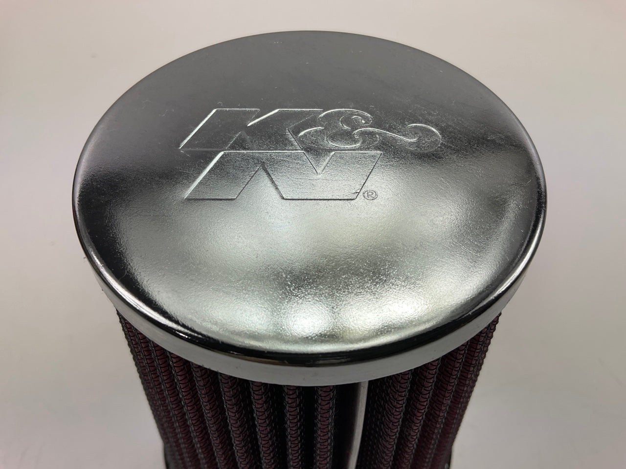 K&N RC-9360 Washable Clamp-On Universal Tapered Air Filter, 2.5'' Flange X 6'' H
