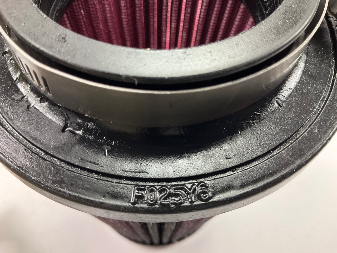 K&N RC-9360 Washable Clamp-On Universal Tapered Air Filter, 2.5'' Flange X 6'' H