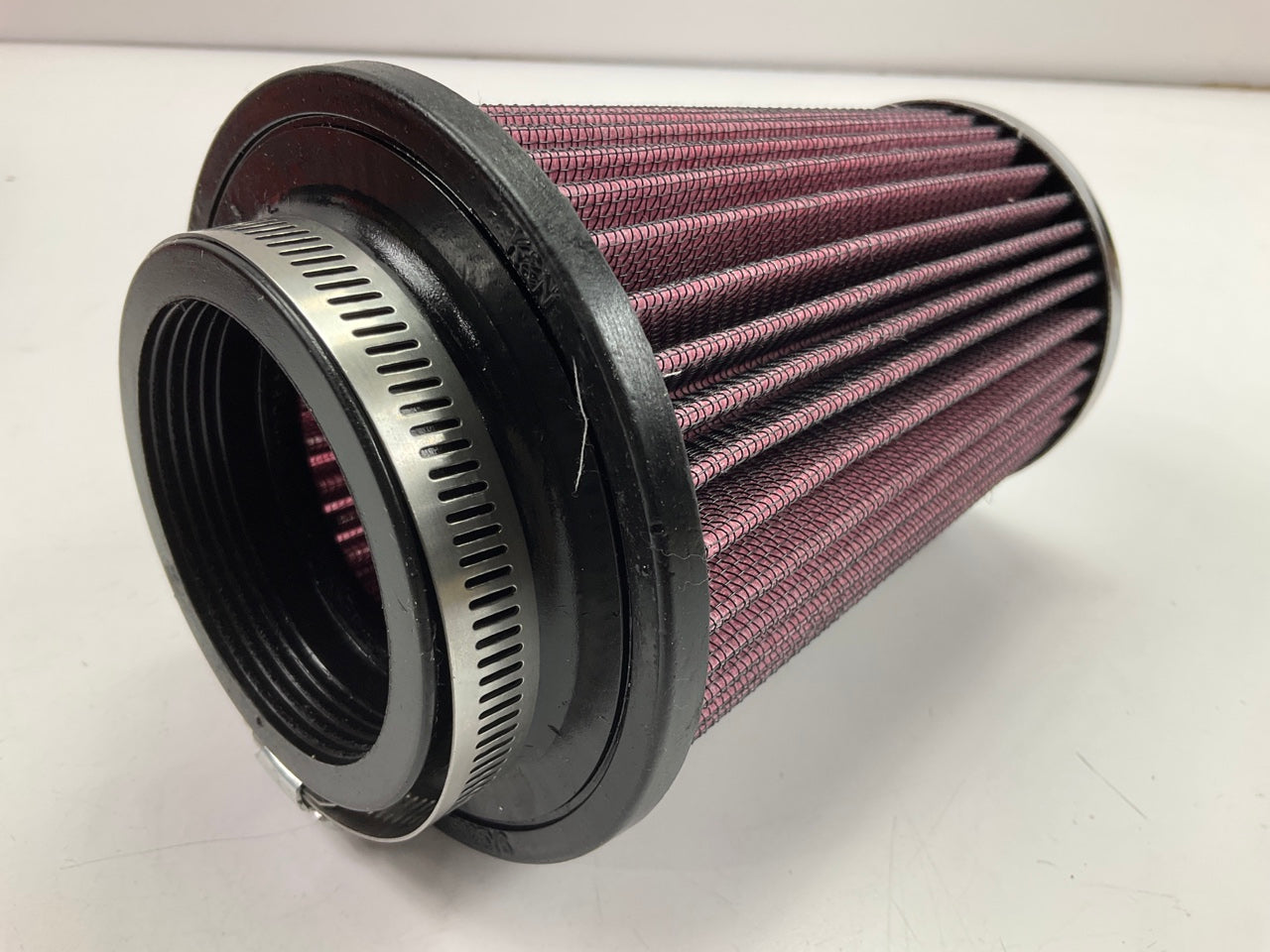 K&N RC-9360 Washable Clamp-On Universal Tapered Air Filter, 2.5'' Flange X 6'' H